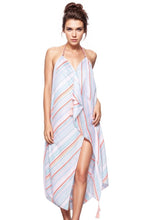 Maxi Tassel Dress in Salt Water Taffy