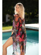 Night Garden Print Kaftan