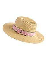 DORIAN TOTE AND HAT SET: PINK