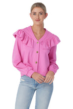 CROSBY Karrington Cardigan - Fuchsia