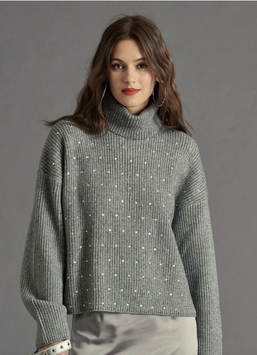 Astro Sweater - Heather Grey on