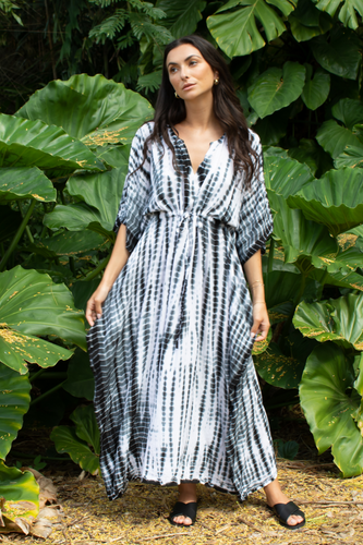 Tie Dye Balon Kaftan
