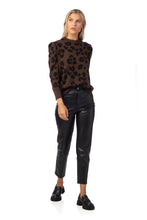 CROSBY by Mollie Burch Bixby Sweater - Mocha Spots
