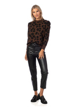 CROSBY by Mollie Burch Bixby Sweater - Mocha Spots
