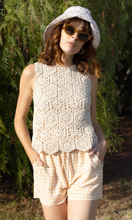 Eliana Crochet Shell Top
