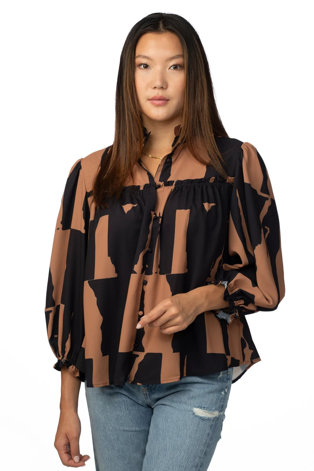 CROSBY by Mollie Burch Worth Blouse - Cotswold